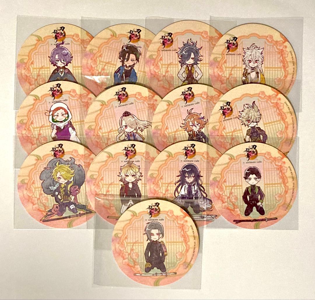 刀剣乱舞 アニカフェ コースター バラ売り
