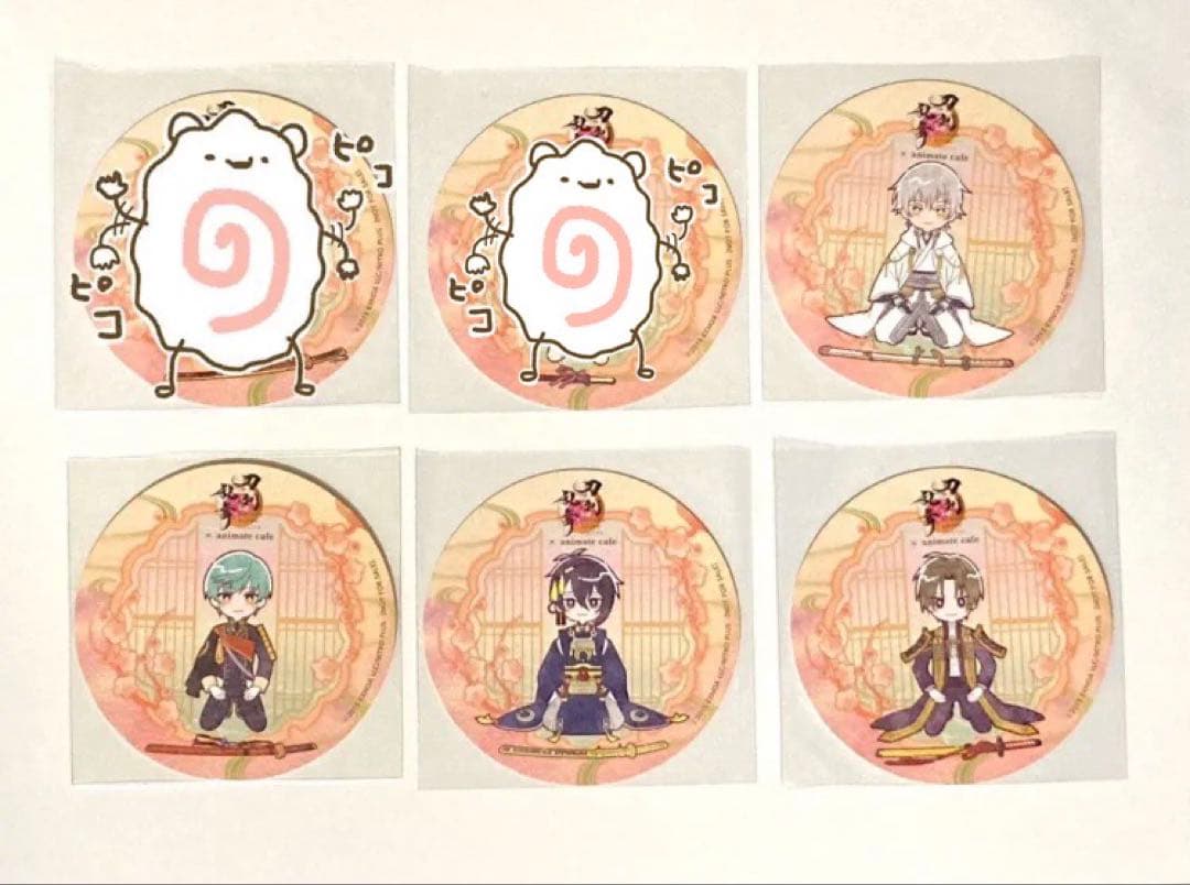 刀剣乱舞 アニカフェ コースター バラ売り