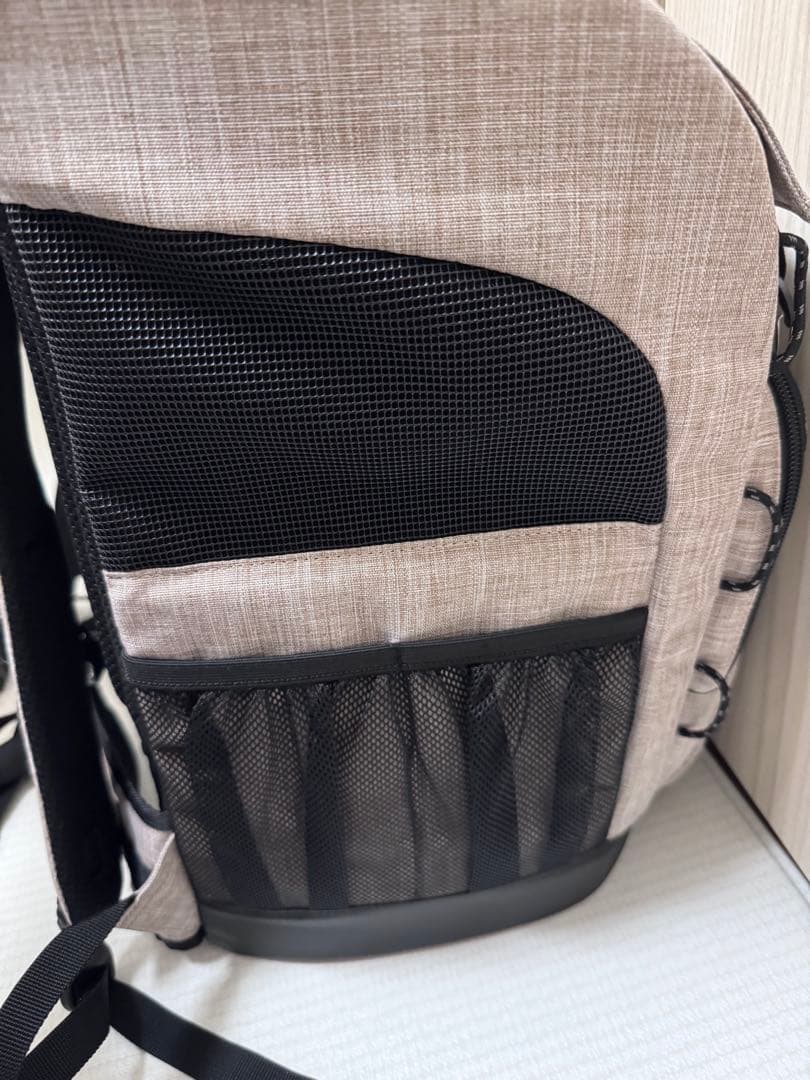 エアバギー　ペットリュック　クールベージュ