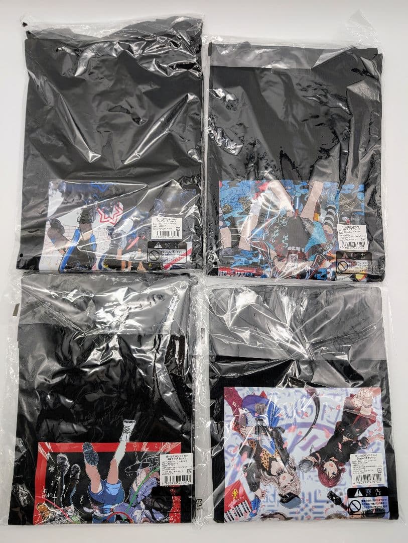 トゲナシトゲアリ 2nd〜5thワンマンライブTシャツセットガールズバンドクライ