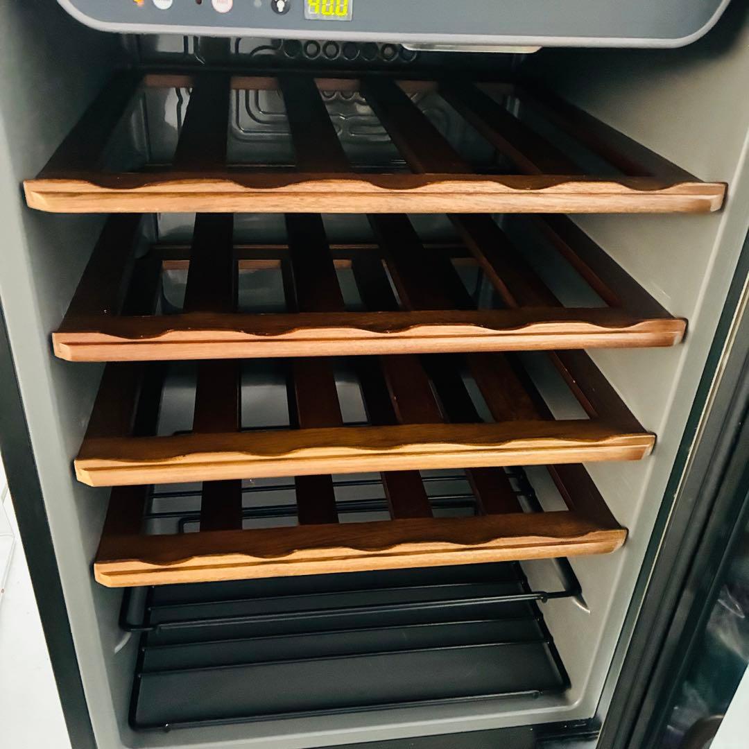 フォルスタージャパン ワインセラー 83L 木製棚 収納 家庭用 冷却