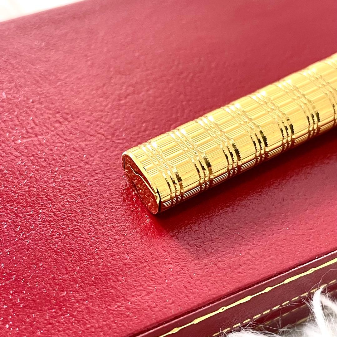 Cartier カルティエ ボールペン トリニティ　ゴールド　保証書付き