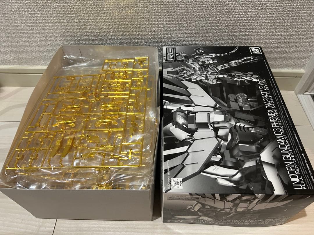 ＲＧ 1/144 ユニコーンガンダム3号機 フェネクス（ナラティブVer.）