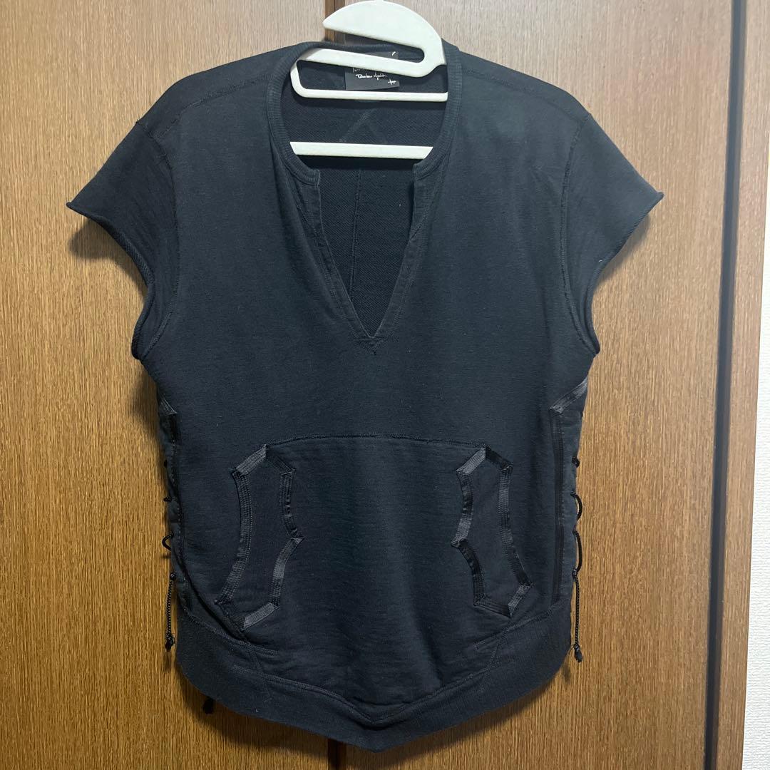 NUMBER (N)INE レースアップ シルク ノースリーブトップス 09ss