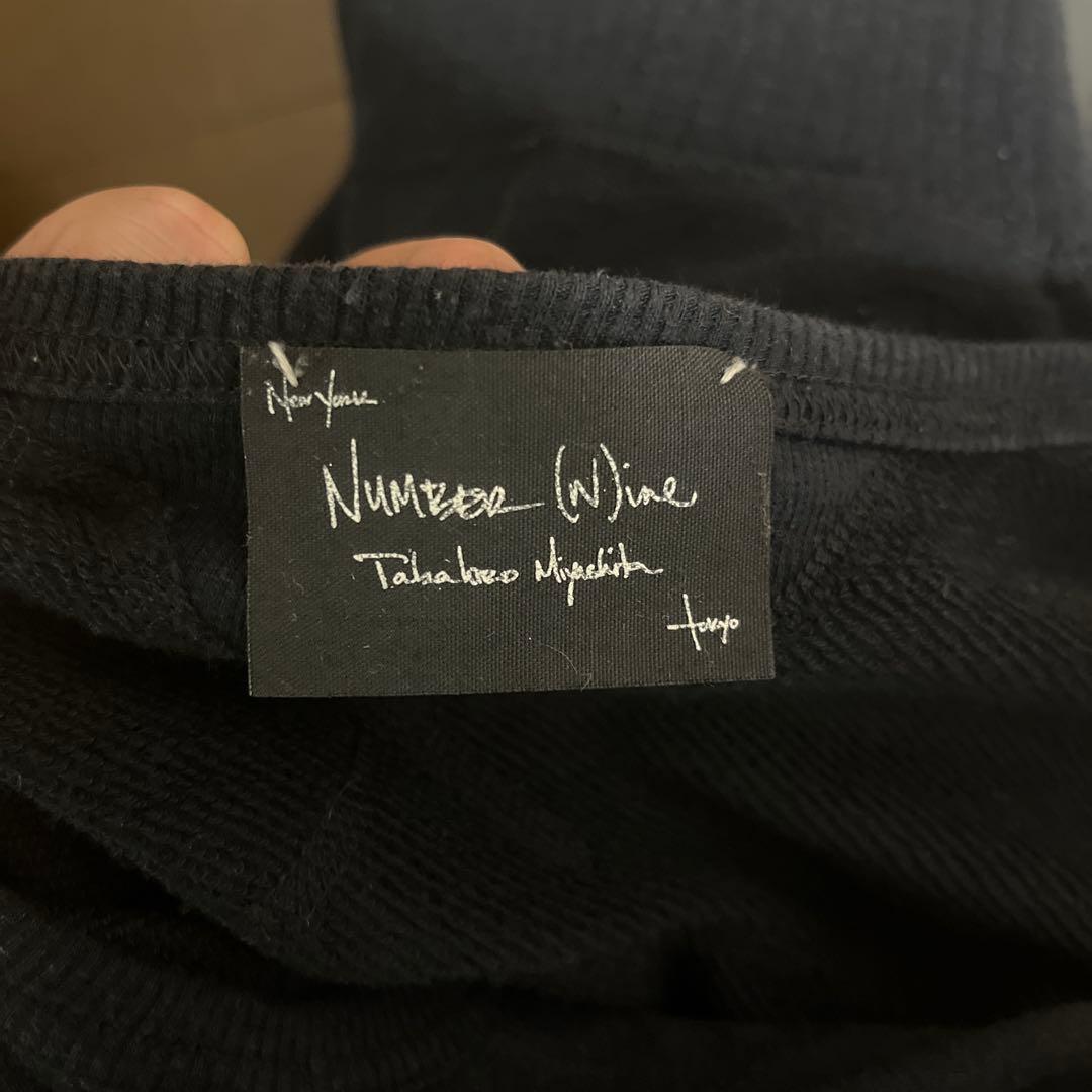 NUMBER (N)INE レースアップ シルク ノースリーブトップス 09ss