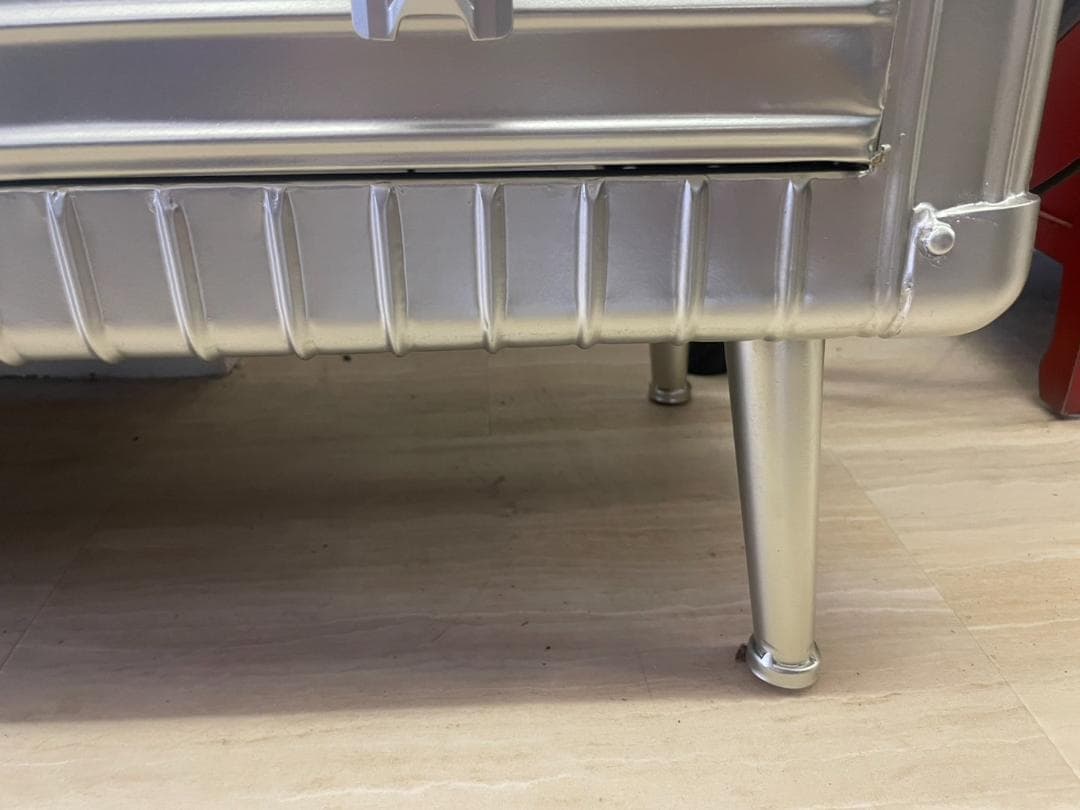 男前インテリア　3段チェスト　ワイド　インダストリアル　収納　引出し　スチール