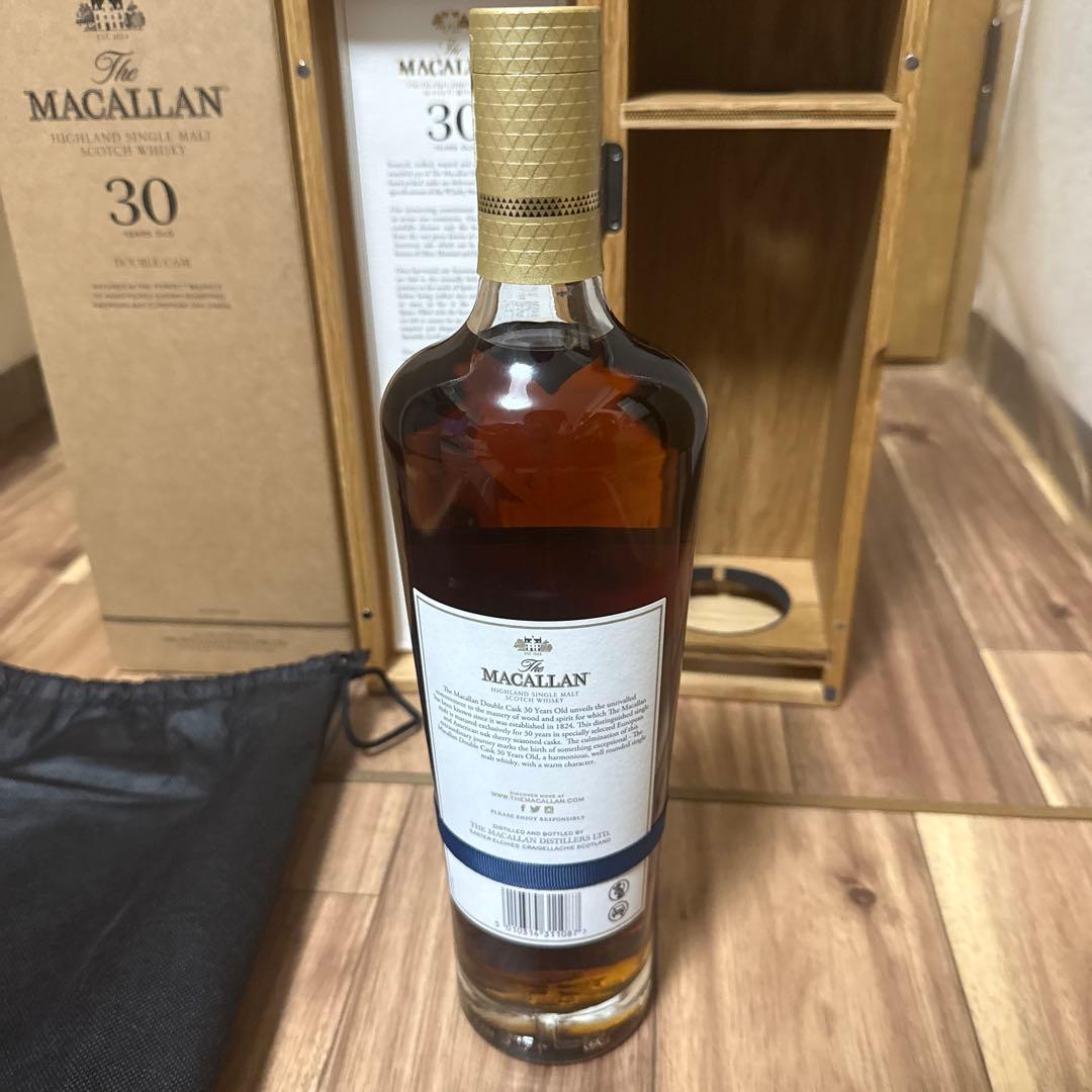 マッカラン 30年 ダブルカスク 2021年リリース - オリジナルボトル1本