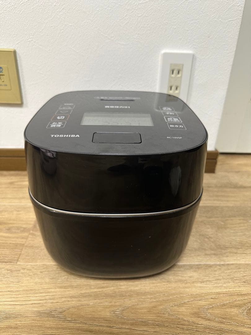 東芝 5.5合 真空圧力IH ジャー炊飯器 RC-10VSP 2020年製