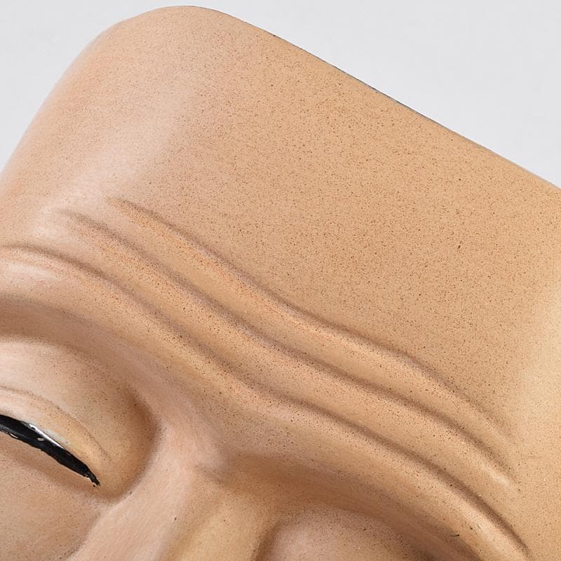 能面　能楽　雅楽　木彫　姥面　V　R9454