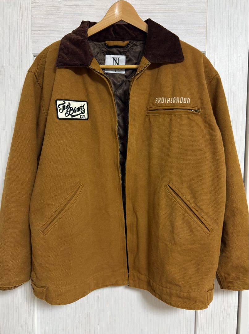 『早いもの勝ち』The BONEZ DUCK JACKET Brown Lサイズ