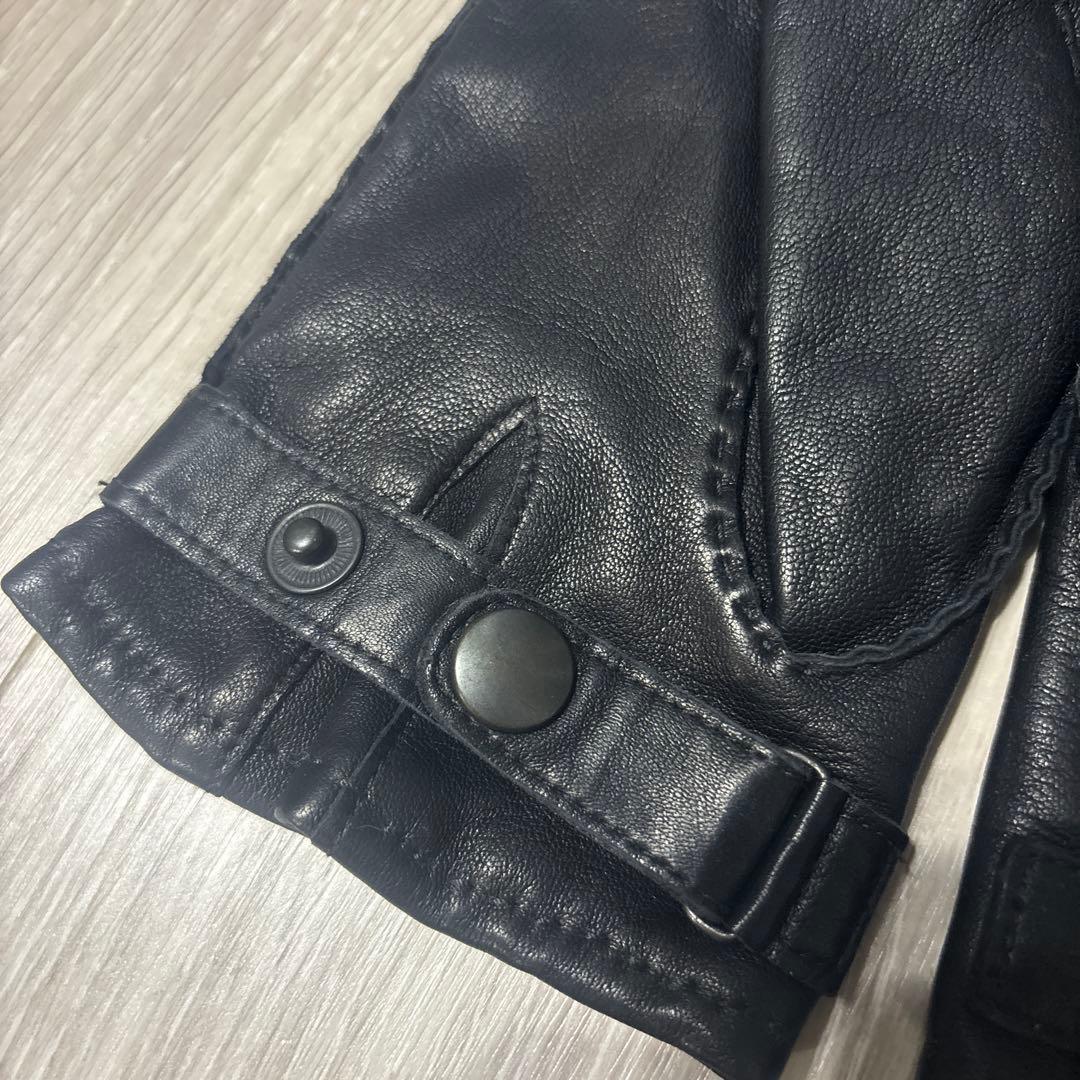 h*x様 Dunhill ダンヒル レザー カシミヤライニング グローブ　手袋