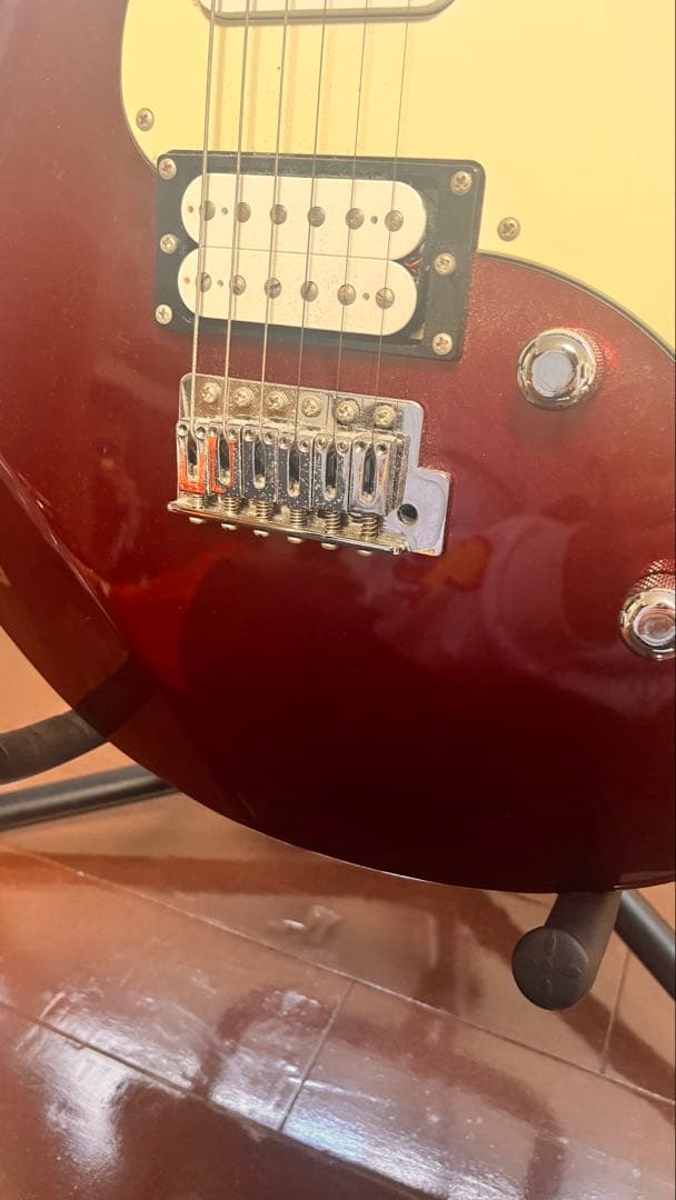 【24時間限定価格】ワインレッド エレキギター シングルコイル