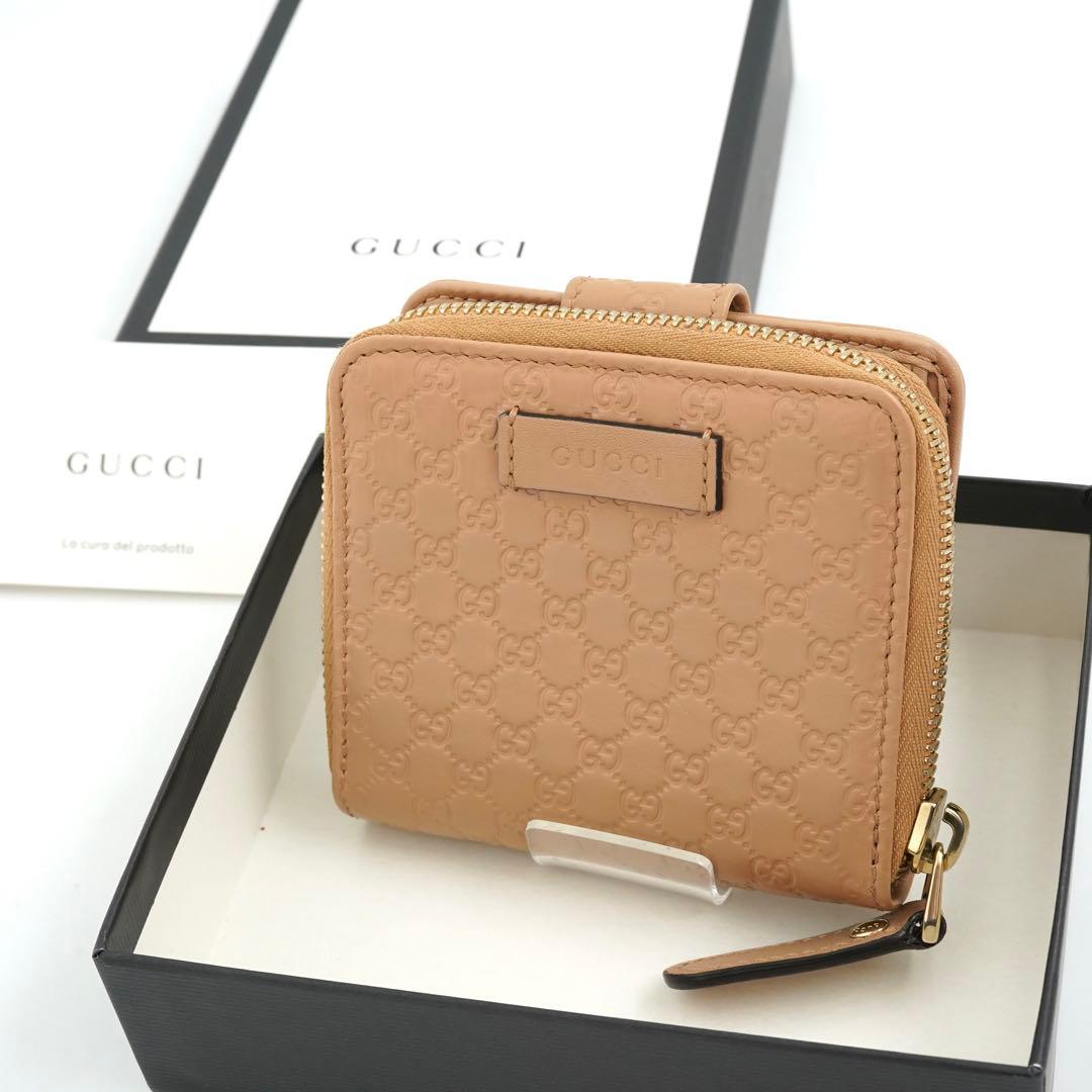 ✨新品未使用・箱付き✨　GUCCI ミニ財布　マイクロGG インターロッキング