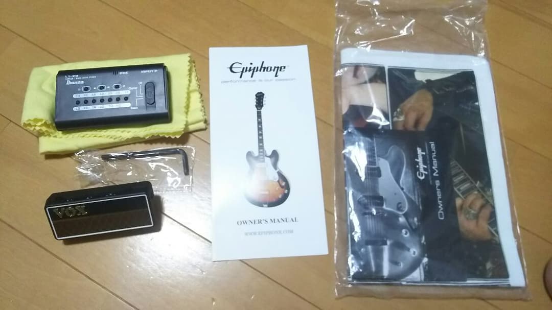 エレキギター【Epiphone Goth Les Paul Studio 】