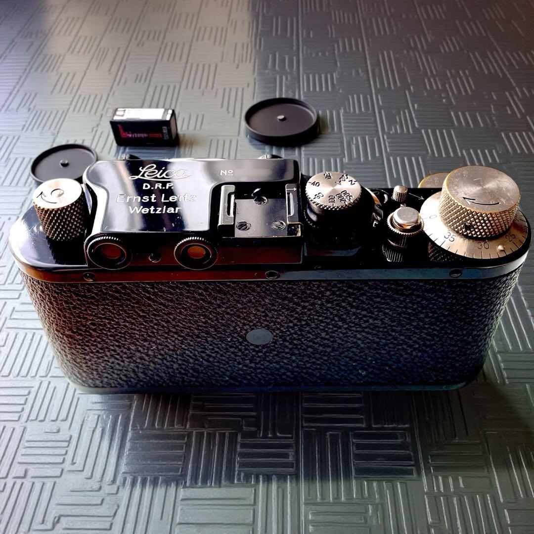 【OH済票付】×【戦場カメラマン　ロバート•キャパ愛用ライカD IIブラック】