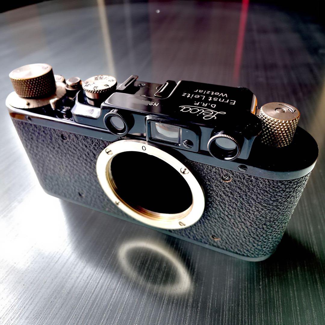 【OH済票付】×【戦場カメラマン　ロバート•キャパ愛用ライカD IIブラック】