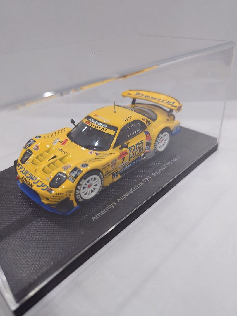エブロ 1/43 雨宮 アスパラドリンクRX7 SUPER GT2005 #7