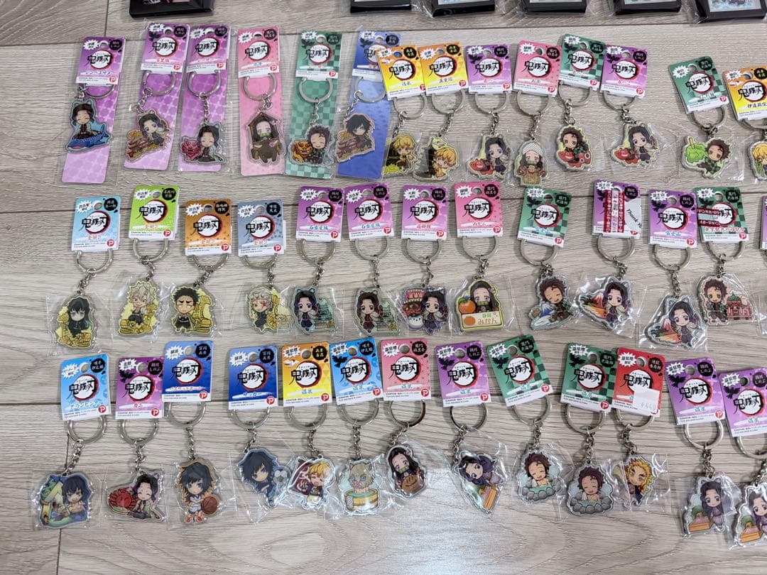 鬼滅の刃 全集中展 静岡会場限定 アクリルチャーム 日本限定ご当地 キーホルダー