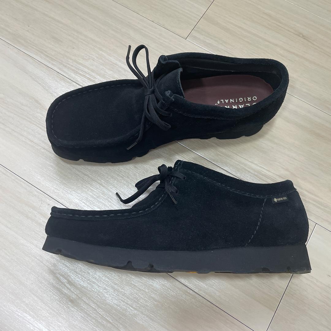 美品 Clarks GORE TEX クラークス ワラビー uk8 ゴアテックス