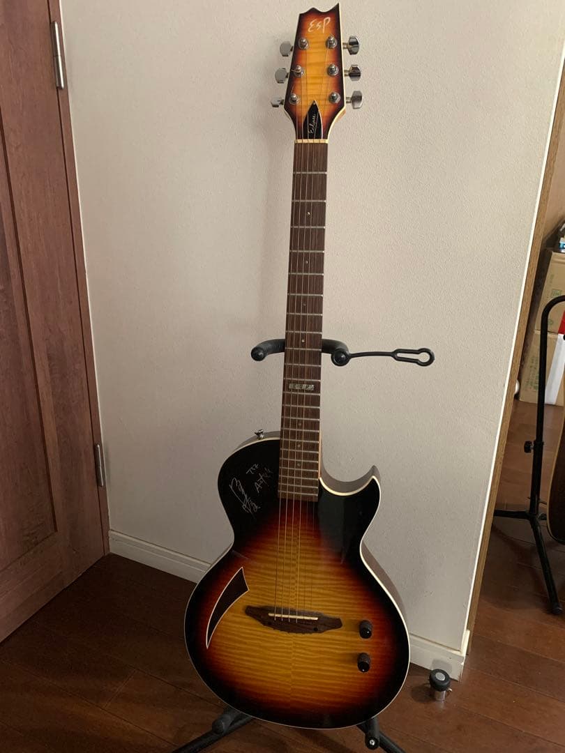 【美品】ESP エレアコ　バリトラ