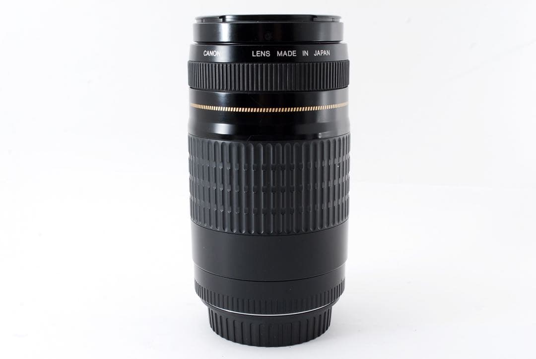 望遠レンズ☆フード付き☆一眼レフ カメラCanon EF75-300㎜