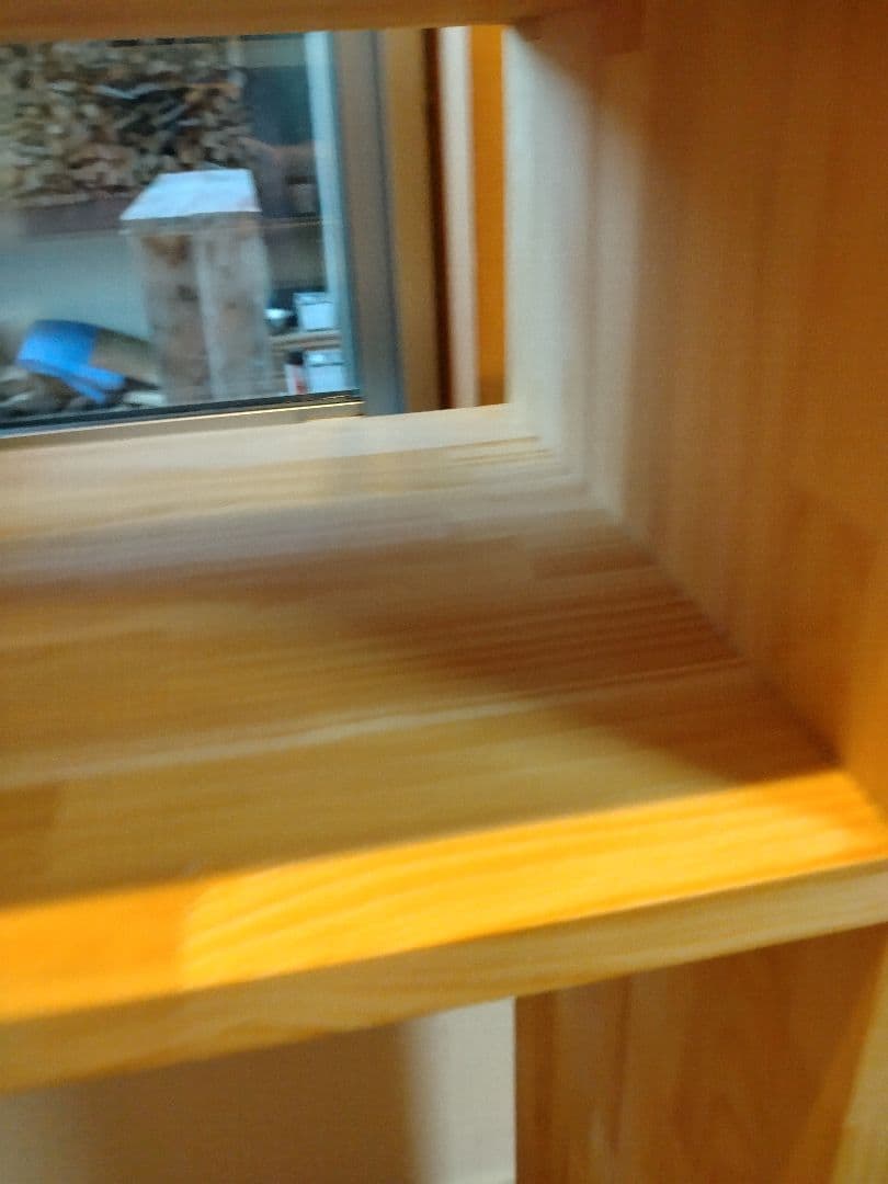 木製　ハンドメイド　オーダー　コの字　キヌカ　棚　シェルフ　ラック　水槽台