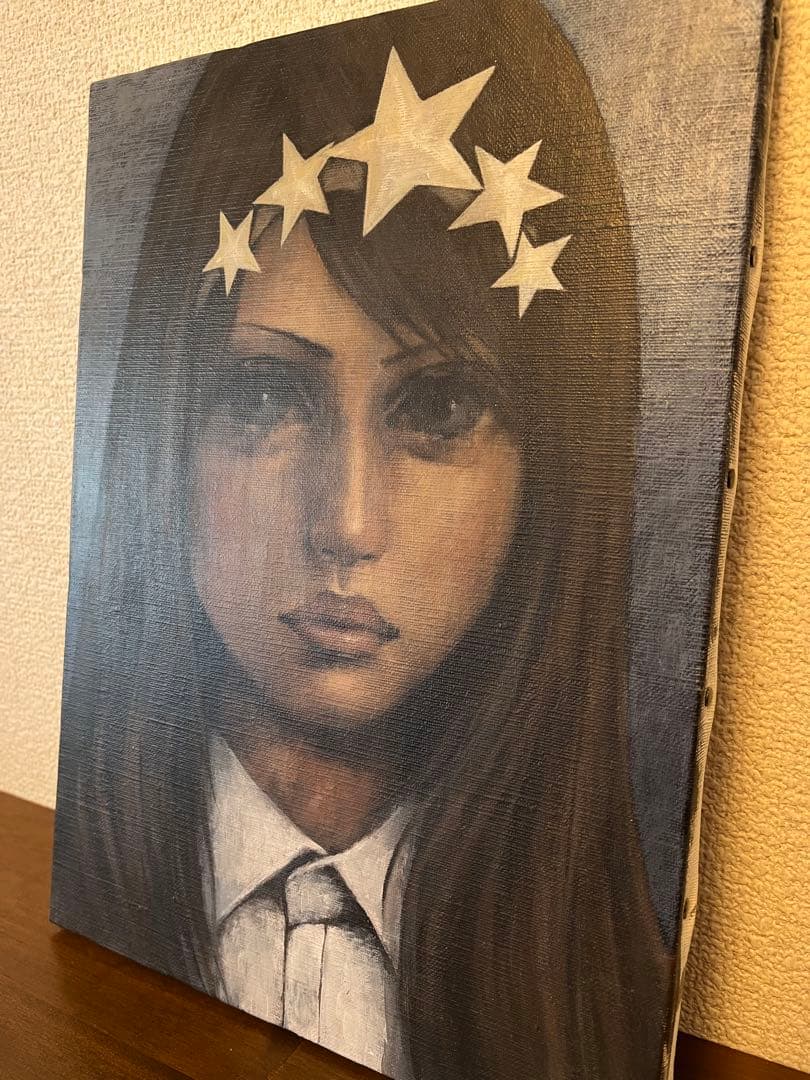 アジサカコウジ／美少女アクリル画（原画）