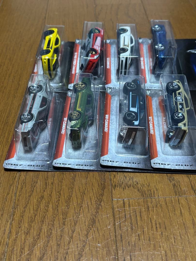 ホットウィール カマロ 50周年記念車8セット　Camaro Fifty コンプ