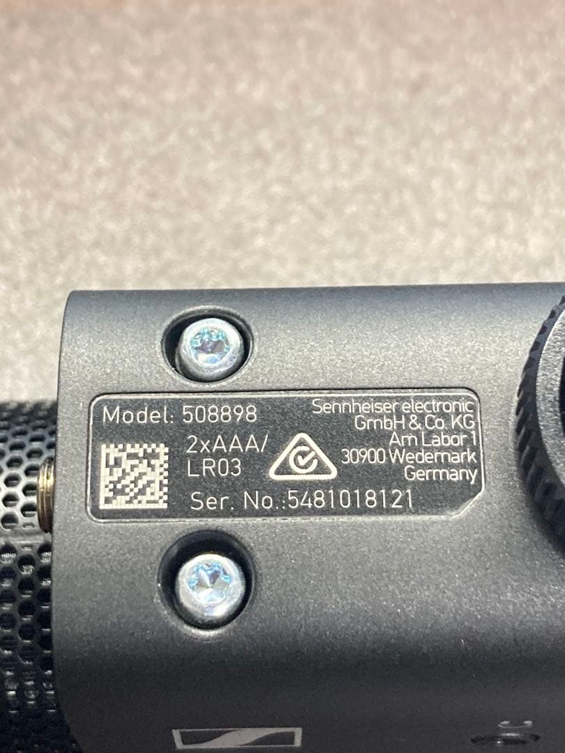 ゼンハイザー Sennheiser MKE400-Ⅱ ほぼ未使用