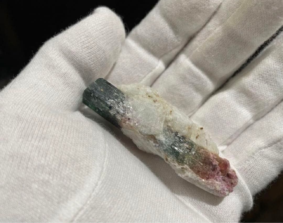 トルマリン原石マルチカラー大結晶レインボーカラー