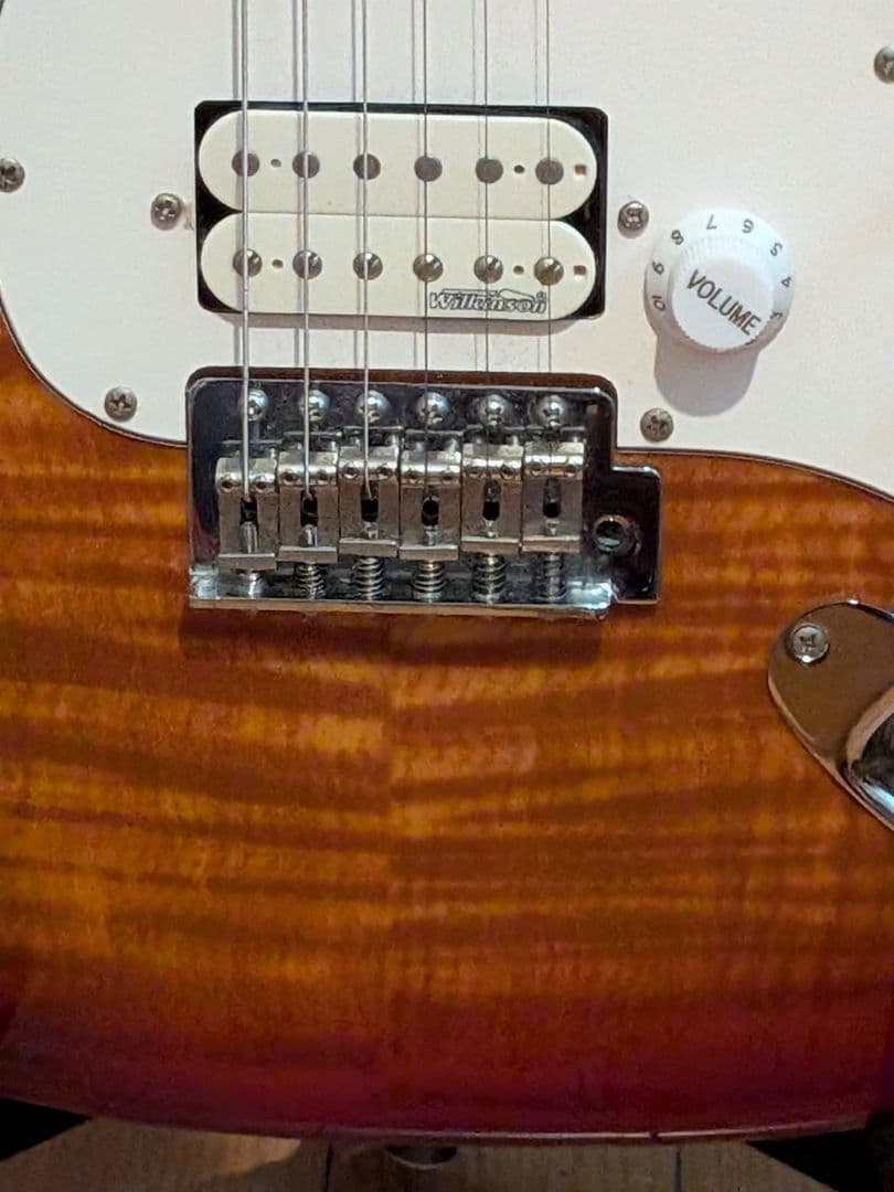 サンバースト エレキギター