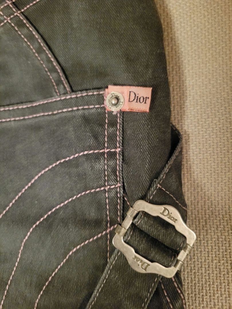 Christian Dior　ディオール　ヴィンテージデニムスカート　サイズ40