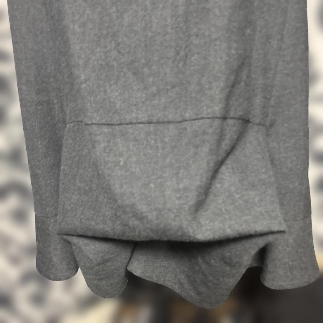 グレー フレア巻きスカート風パンツ　tao COMME des GARÇONS