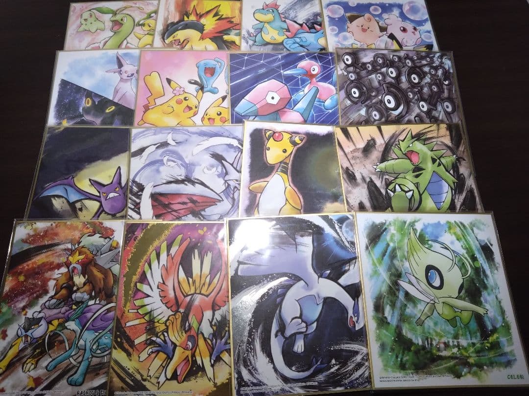 ポケモン　色紙art　1〜4弾フルコンプリートセット