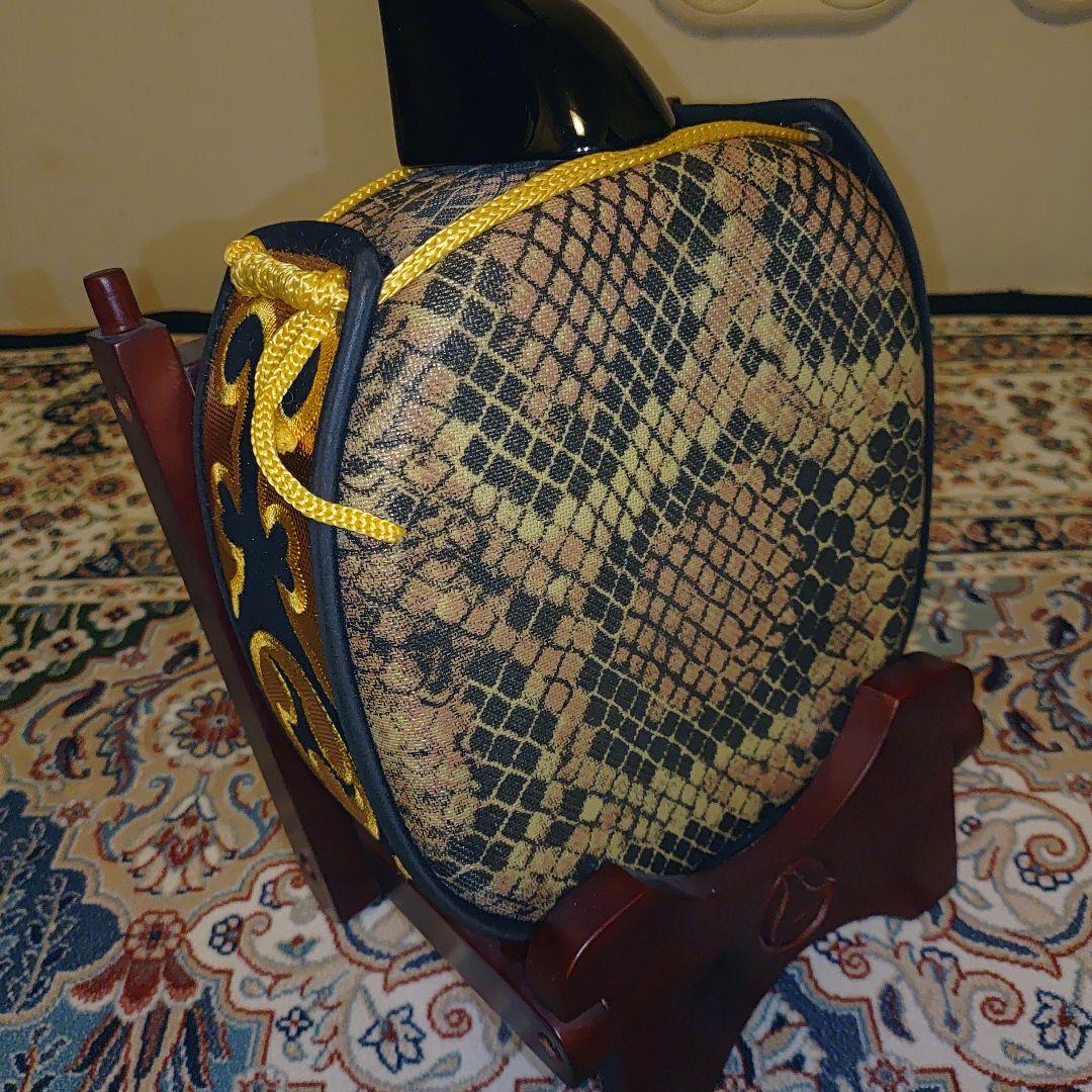 沖縄三線　真壁　扱いやすい人工皮貼り