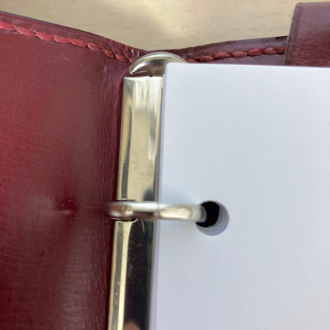 エルメス　バインダー式　本革手帳　A5サイズ