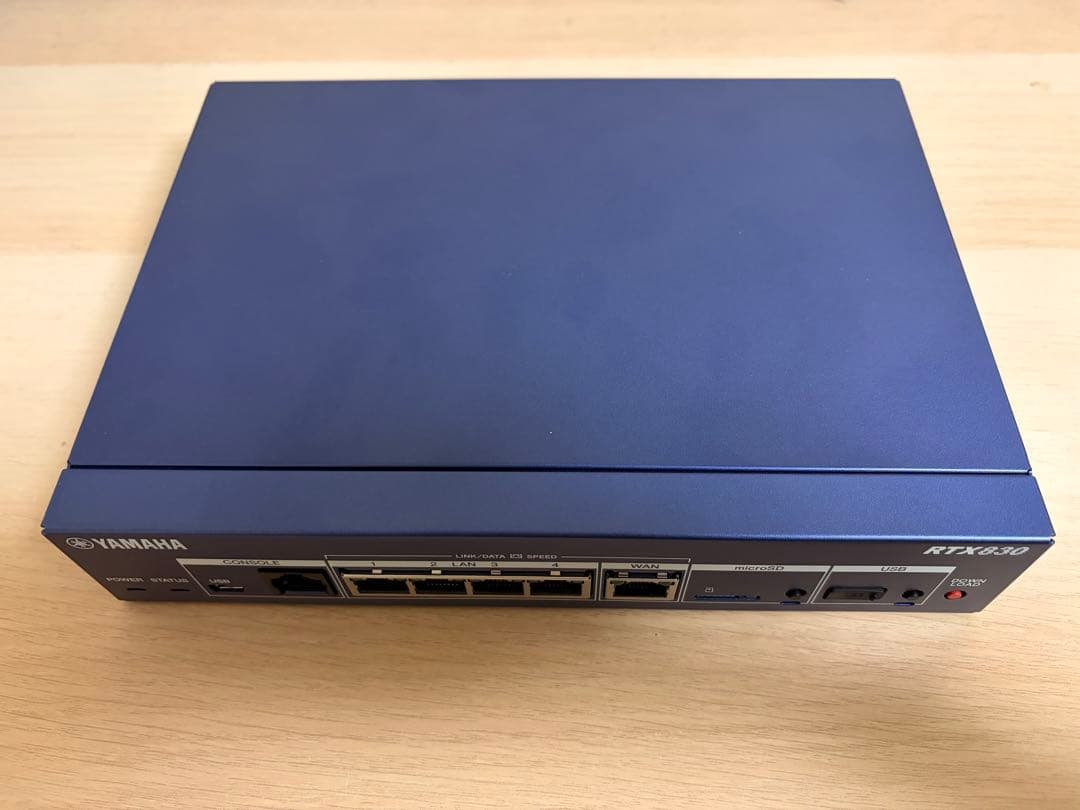 ルーター・ネットワーク機器 YAMAHA RTX830