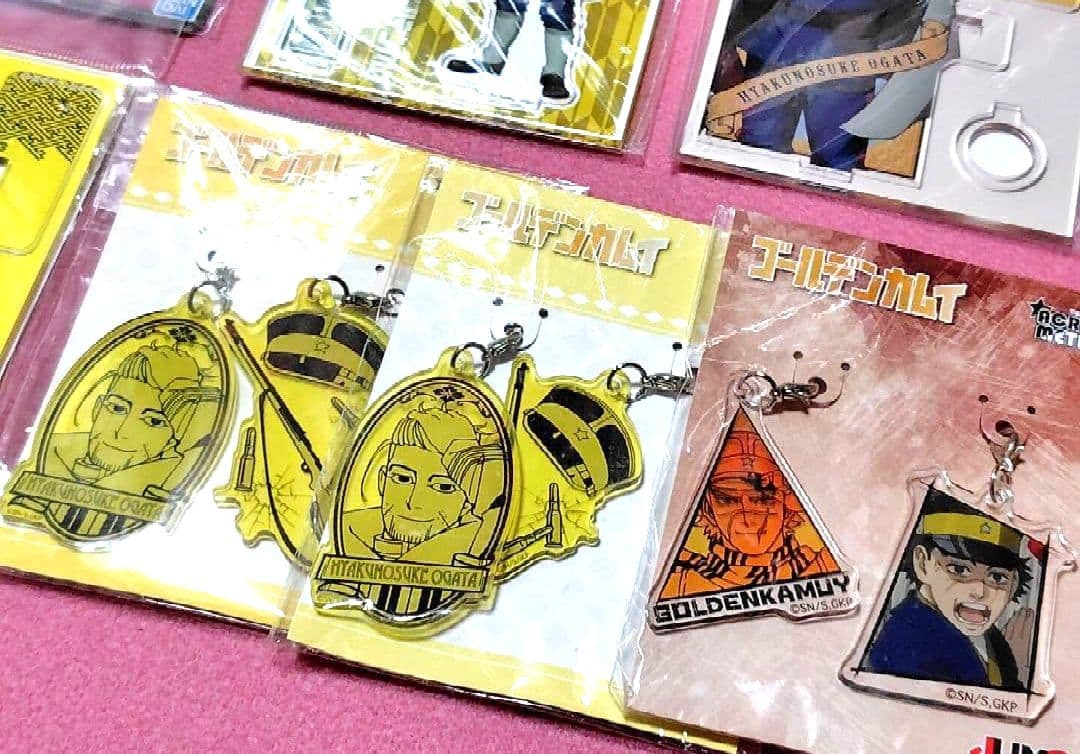 【10点セット】ゴールデンカムイアクリメトリー アクリルスタンド 尾形百之助杉元