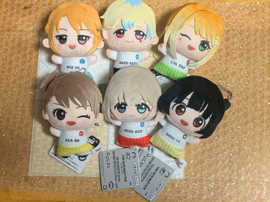 ナムコ限定　アイドルマスター　ちびぐるみ　チアフルアンサンブル　vol.4 全6