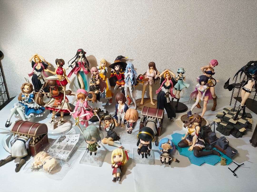 ☆　美少女フィギュア　まとめ売り　ダクネス　木之本桜　フリーレン　松本乱菊　他