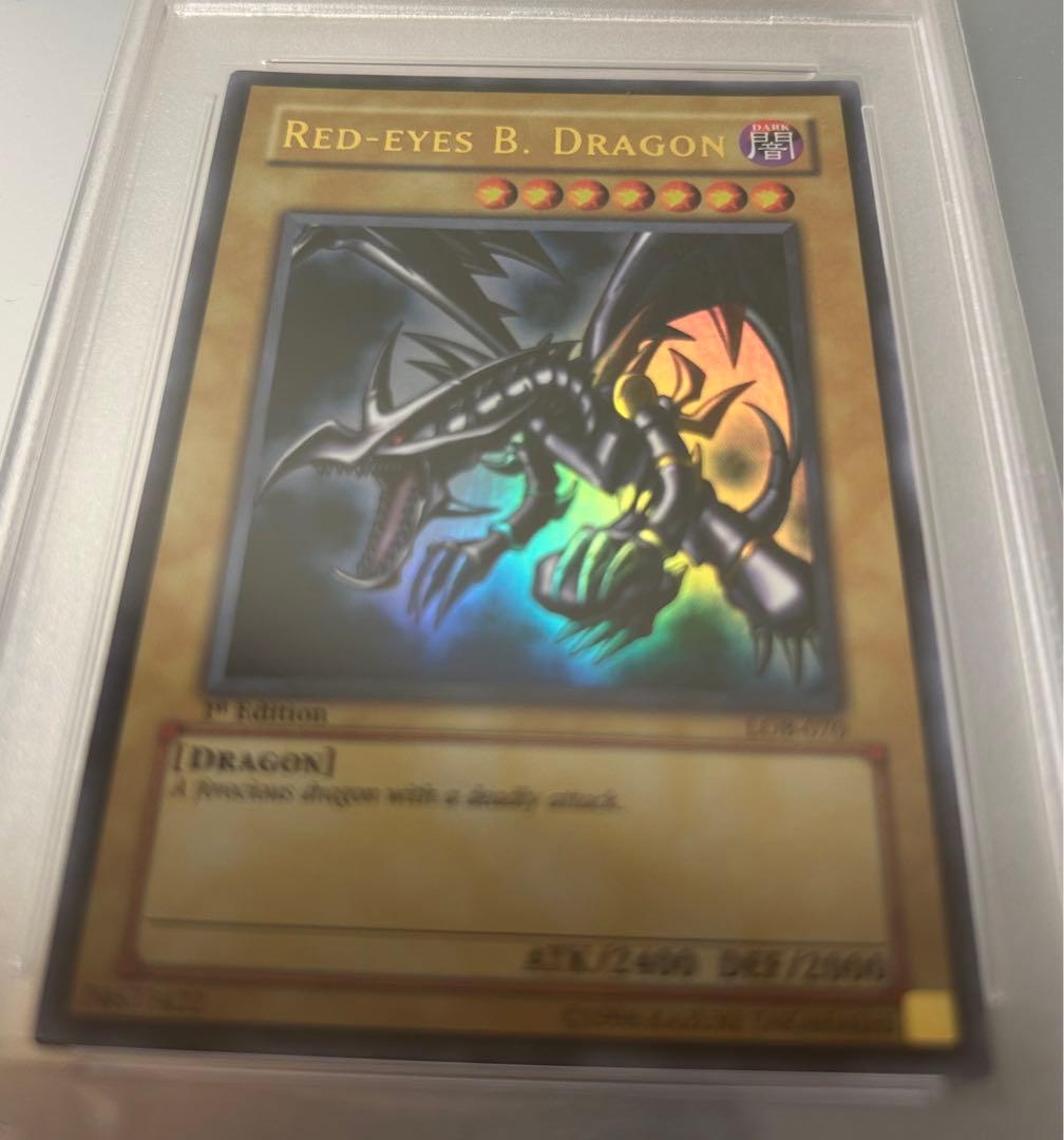 PSA10 遊戯王　旧アジア版　RED-EYES B.DRAGON