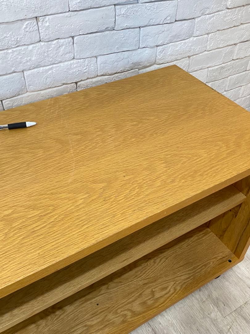 ②【東京都内23区配送無料】無印良品　テレビ台 テレビボード　リビング　陳列　棚