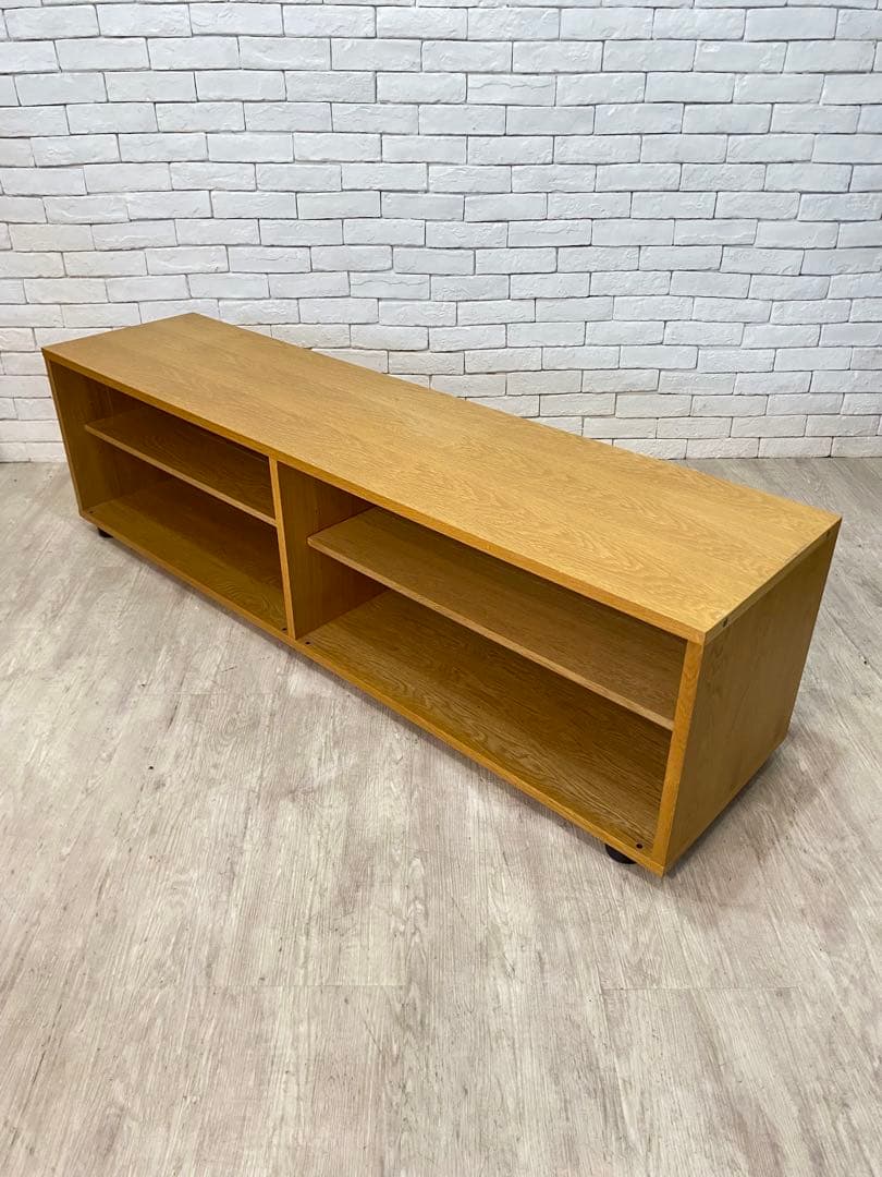 ②【東京都内23区配送無料】無印良品　テレビ台 テレビボード　リビング　陳列　棚