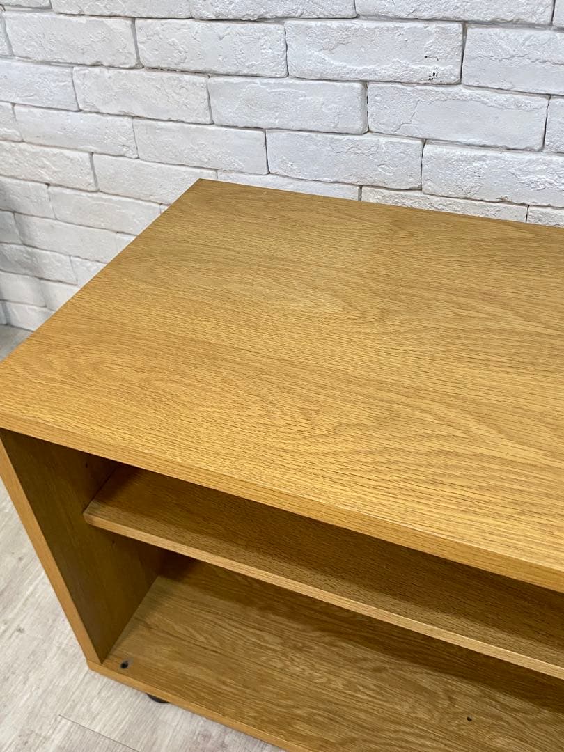 ②【東京都内23区配送無料】無印良品　テレビ台 テレビボード　リビング　陳列　棚