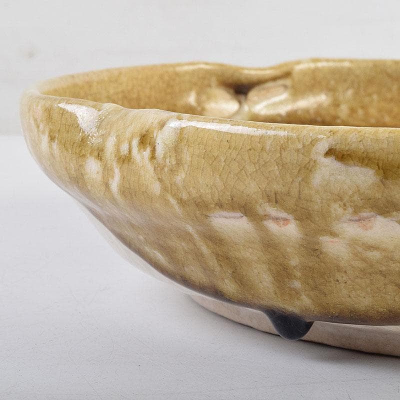 北大路魯山人作　絵志野　鉢　共箱　V　R9184B