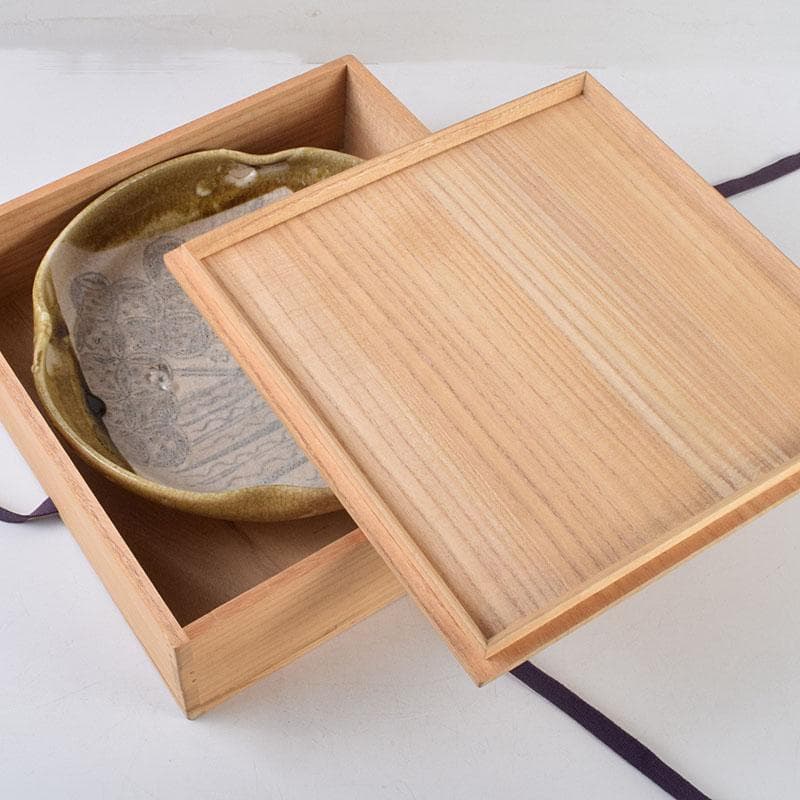 北大路魯山人作　絵志野　鉢　共箱　V　R9184B