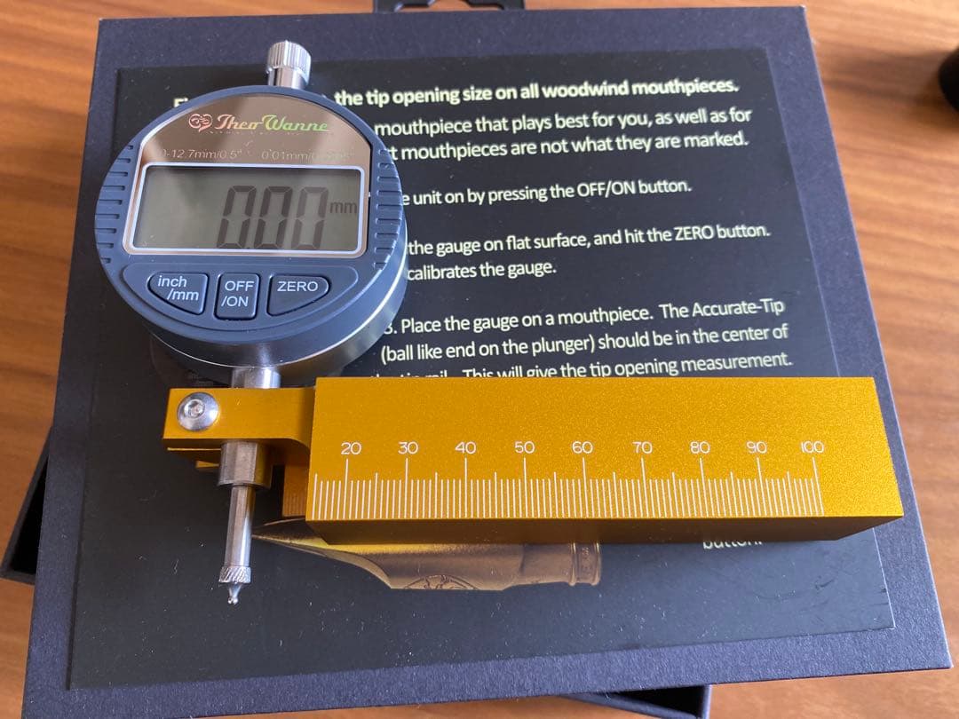 Theo Wanne マウスピース オープニングゲージ セオワニ