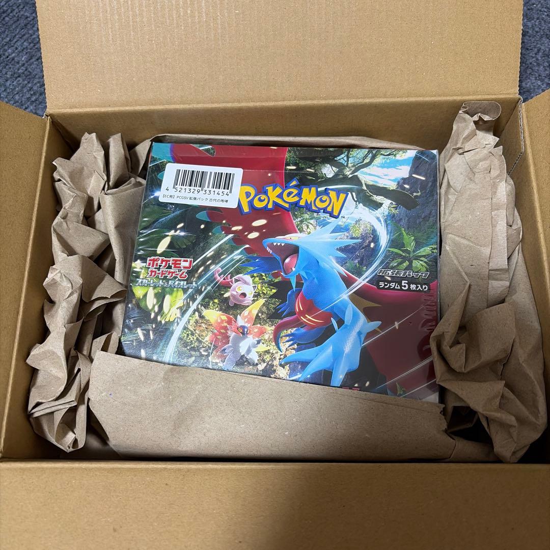 新品未開封 シュリンク付 1BOXポケセン産 ポケモン 古代の咆哮