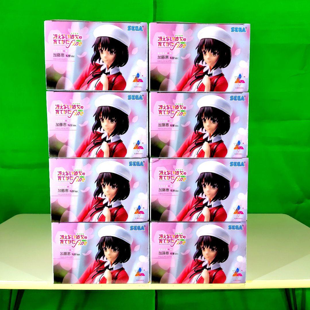 冴えない彼女の育てかた Fine 加藤恵 私服ver.フィギュア8点セット