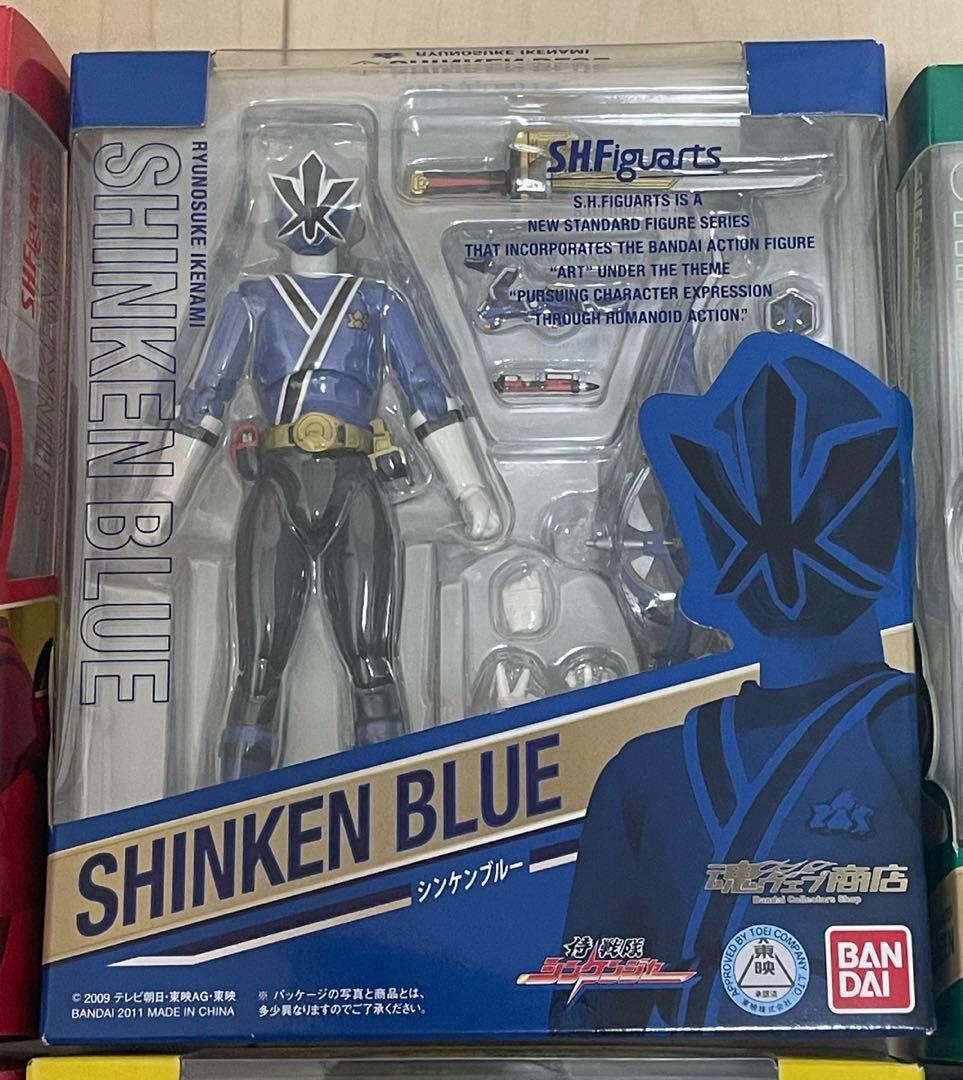 【未開封】S.H.Figuarts 侍戦隊シンケンジャー 9体セット アーツ